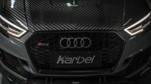 ฝากระโปรงหน้า Carbon Fiber Audi RS3 S3 A3 8V/8V.5 ทรง Karbel V2