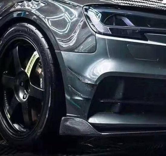กันชน Carbon Fiber Audi A3 S Line S3 8V.5 Sedan ทรง Karbel S-Line ปี 2017-2020