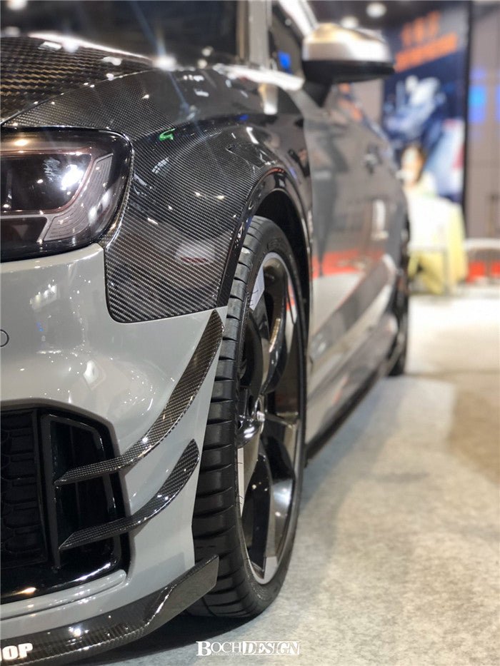 กันชน Carbon Fiber Audi RS3 ทรง Karbel ปี 2018-2020