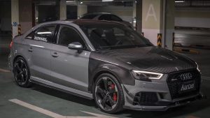กันชน Carbon Fiber Audi RS3 ทรง Karbel ปี 2018-2020