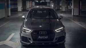 กันชน Carbon Fiber Audi RS3 ทรง Karbel ปี 2018-2020
