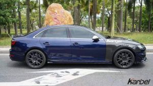 คาร์นาด Carbon Fiber Audi S4 A4 S-line B9 ทรง Karbel S-Line ปี 2017-2018