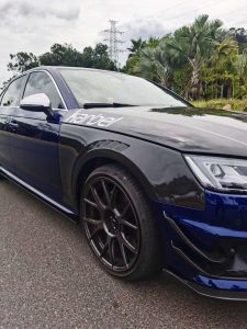 กันชน Carbon Fiber Audi S4 A4 S Line B9 ทรง Karbel S-Line
