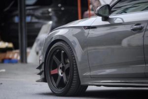 กันชน Carbon Fiber Audi S5 A5 B9.5 ทรง Karbel ปี 2020-2025