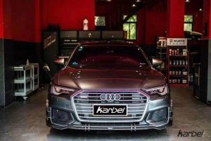 คาร์นาด Carbon Fiber Audi S6 A6 S-Line A6 Avant C8 ทรง Karbel S-Line