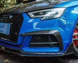 ชิ้นตกแต่งคาร์บอน Carbon Fiber Audi S3 A3 S-line ทรง Karbel S-Line