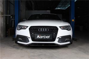 ชิ้นตกแต่งคาร์บอน Carbon Fiber Audi S5 A5 S-line B8.5 ทรง Karbel S-Line ปี 2012-2016