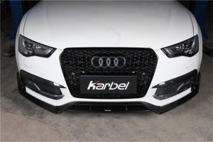ชิ้นตกแต่งคาร์บอน Carbon Fiber Audi S5 A5 S-line B8.5 ทรง Karbel S-Line ปี 2012-2016