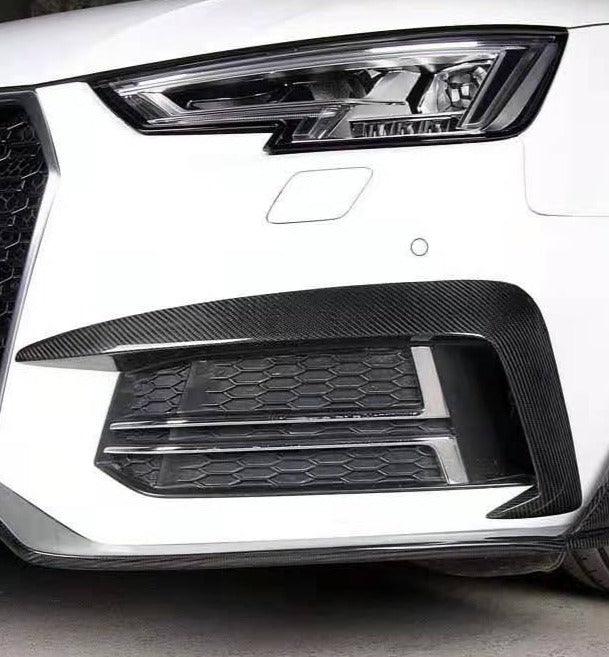 กันชน Carbon Fiber Audi S4 A4 S Line B9 ทรง Karbel S-Line ปี 2017-2018