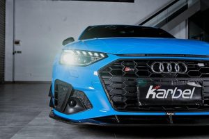 ชิ้นตกแต่งคาร์บอน Carbon Fiber Audi S4 A4 S - Line B9.5 ทรง Karbel