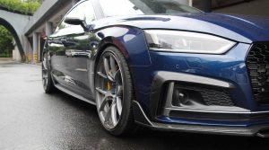 ชิ้นตกแต่งคาร์บอน Carbon Fiber Audi S5 A5 B9 ทรง Karbel ปี 2017-2019