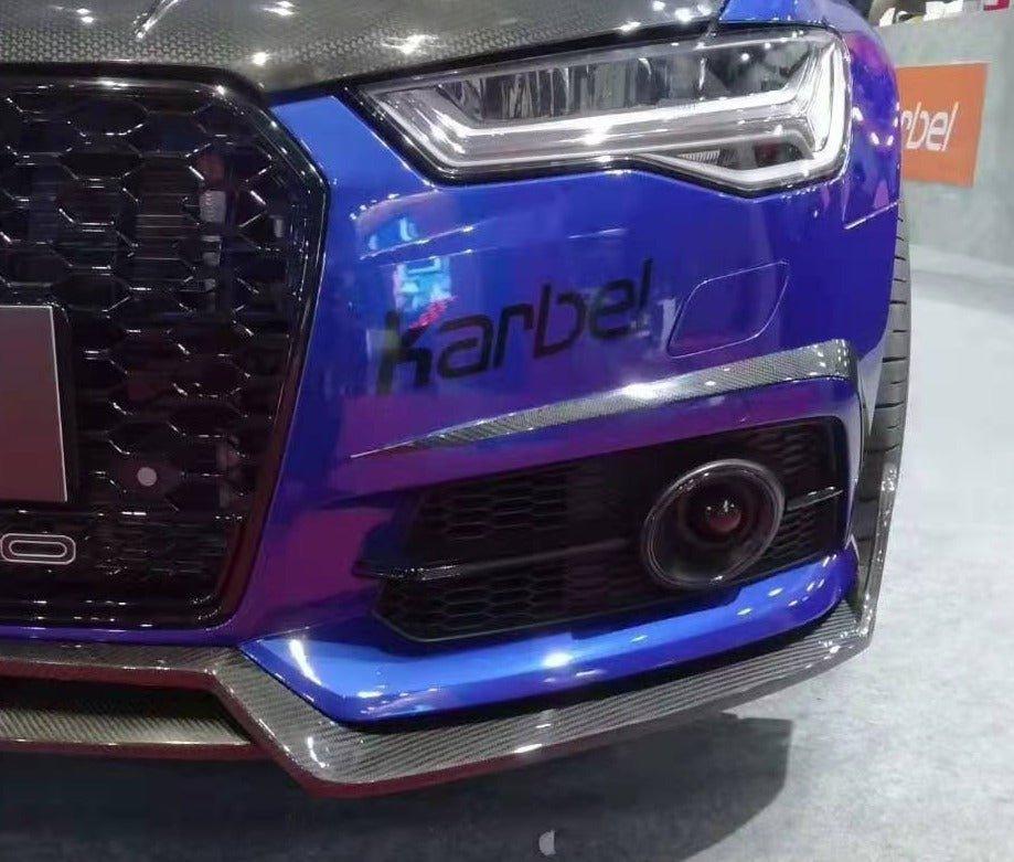 ชิ้นตกแต่งคาร์บอน Carbon Fiber Audi S6 / A6 Avant / A6 S-Line C7.5 ทรง Karbel S-Line