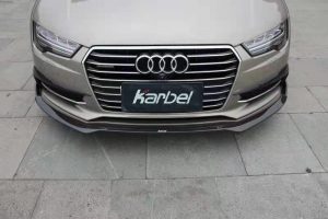 ชิ้นตกแต่งคาร์บอน Carbon Fiber Audi S7 A7 S-line C7.5 ทรง Karbel S-Line ปี 2016-2018