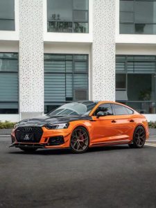 คาร์นาด Carbon Fiber Audi RS5 B9 ทรง Karbel ปี 2018-2020