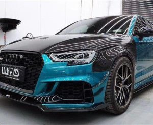 ซุ้มล้อ-แก้มข้าง Carbon Fiber Audi S3 A3 RS3 8V.5 ทรง Karbel ปี 2015-2020