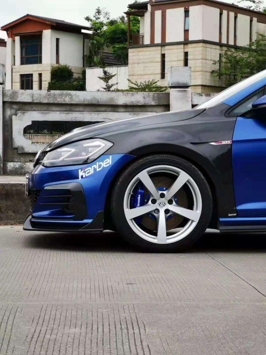 ซุ้มล้อ-แก้มข้าง Carbon Fiber Volkswagen Golf GTI Golf R MK7.5 ทรง Karbel