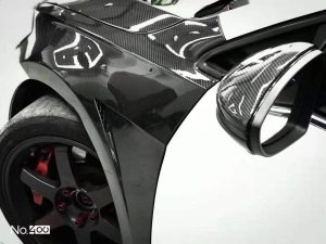 ซุ้มล้อ-แก้มข้าง Carbon Fiber Volkswagen Golf GTI Golf R MK7.5 ทรง Karbel