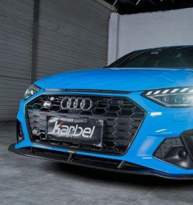 กระจังหน้า Carbon Fiber Audi S4 A4 S Line B9.5 ทรง Karbel S-Line Dry Carbon