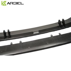 ลิ้นหน้า Carbon Fiber Audi S4 A4 S Line B9 ทรง Karbel S-Line