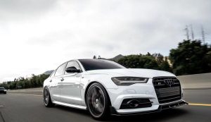 ลิ้นหน้า Carbon Fiber Audi S6 / A6 Avant / A6 S-Line C7.5 ทรง Karbel S-Line