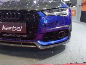 ลิ้นหน้า Carbon Fiber Audi S6 / A6 Avant / A6 S-Line C7.5 ทรง Karbel S-Line