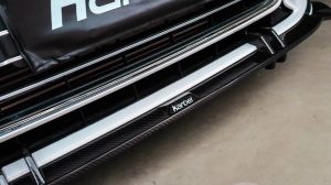 ลิ้นหน้า Carbon Fiber Audi S6 A6 S-Line A6 Avant C8 ทรง Karbel S-Line ปี 2019-ON