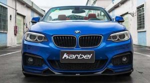 ลิ้นหน้า Carbon Fiber BMW 2 Series M240i 230i F22/F23 ทรง Karbel ปี 2017-2021