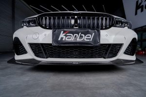 ลิ้นหน้า Carbon Fiber BMW 3 Series G20 ทรง Karbel ปี 2019-2022