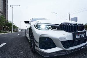 ลิ้นหน้า Carbon Fiber BMW 3 Series G20 ทรง Karbel ปี 2019-2022