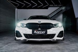 ลิ้นหน้า Carbon Fiber BMW 3 Series G20 ทรง Karbel ปี 2019-2022
