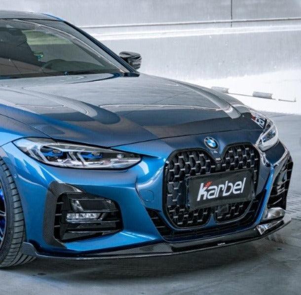 ลิ้นหน้า Carbon Fiber BMW 4 Series G22 G23 430i M440i ทรง Karbel