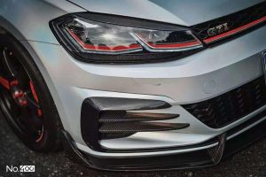 ลิ้นหน้า Carbon Fiber Volkswagen Golf GTI MK7.5 ทรง Karbel