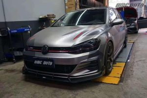 ลิ้นหน้า Carbon Fiber Volkswagen Golf GTI MK7.5 ทรง Karbel