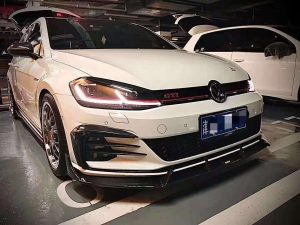ลิ้นหน้า Carbon Fiber Volkswagen Golf GTI MK7.5 ทรง Karbel