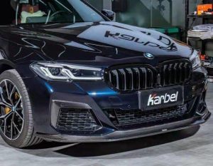 ลิ้นหน้า Carbon Fiber BMW 5 Series G30 G31 530i 540i M550i LCI ทรง Karbel