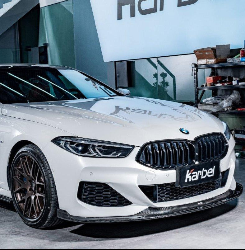 ลิ้นหน้า Carbon Fiber BMW 8 Series M850 840 G14 G15 G16 ทรง Karbel