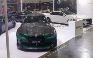 ลิ้นหน้า Carbon Fiber BMW M3 G80 G81 M4 G82 G83 ทรง Karbel