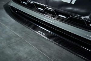 ลิ้นหน้า Carbon Fiber Audi S5 A5 S-bumper B9.5 ทรง Karbel Ver.1 กันชน S ปี 2020-2025