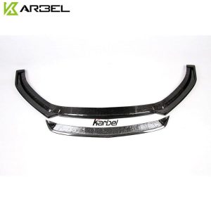 ลิ้นหน้า Carbon Fiber Audi A3 S Line S3 Sedan ทรง Karbel V2 S-Line