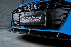 ลิ้นหน้า Carbon Fiber Audi S4 A4 S-line B9.5 ทรง Karbel V2 S-Line ปี 2020-ON