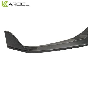 ลิ้นหน้า Carbon Fiber Audi S5 A5 S-bumpe B9 ทรง Karbel Ver.2 ปี 2017-2019