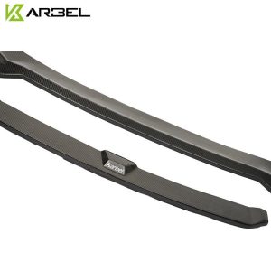 ลิ้นหน้า Carbon Fiber Audi S5 A5 S-bumpe B9 ทรง Karbel Ver.2 ปี 2017-2019