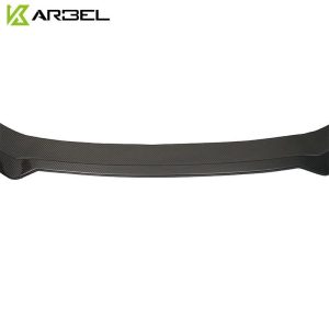 ลิ้นหน้า Carbon Fiber Audi S5 A5 S-bumpe B9 ทรง Karbel Ver.2 ปี 2017-2019