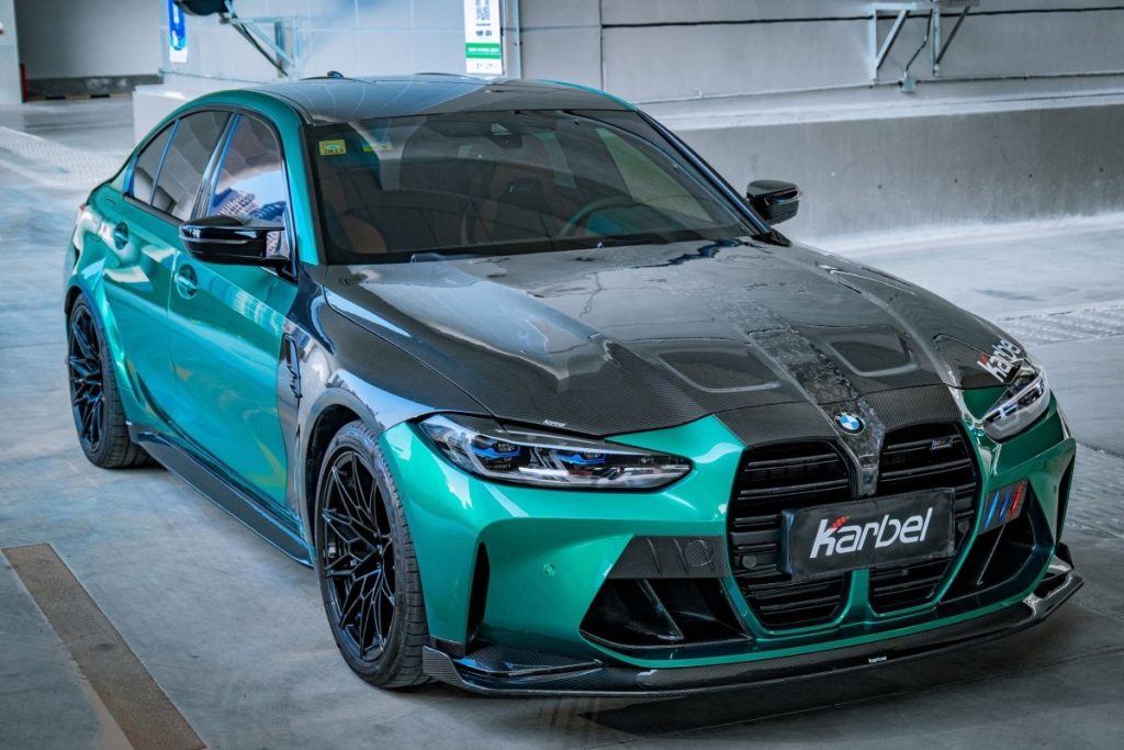 ชุดแต่งรอบคัน Carbon Fiber BMW M3 G80 M4 G82 G83 ทรง Karbel Dry Carbon ปี 2021-ON