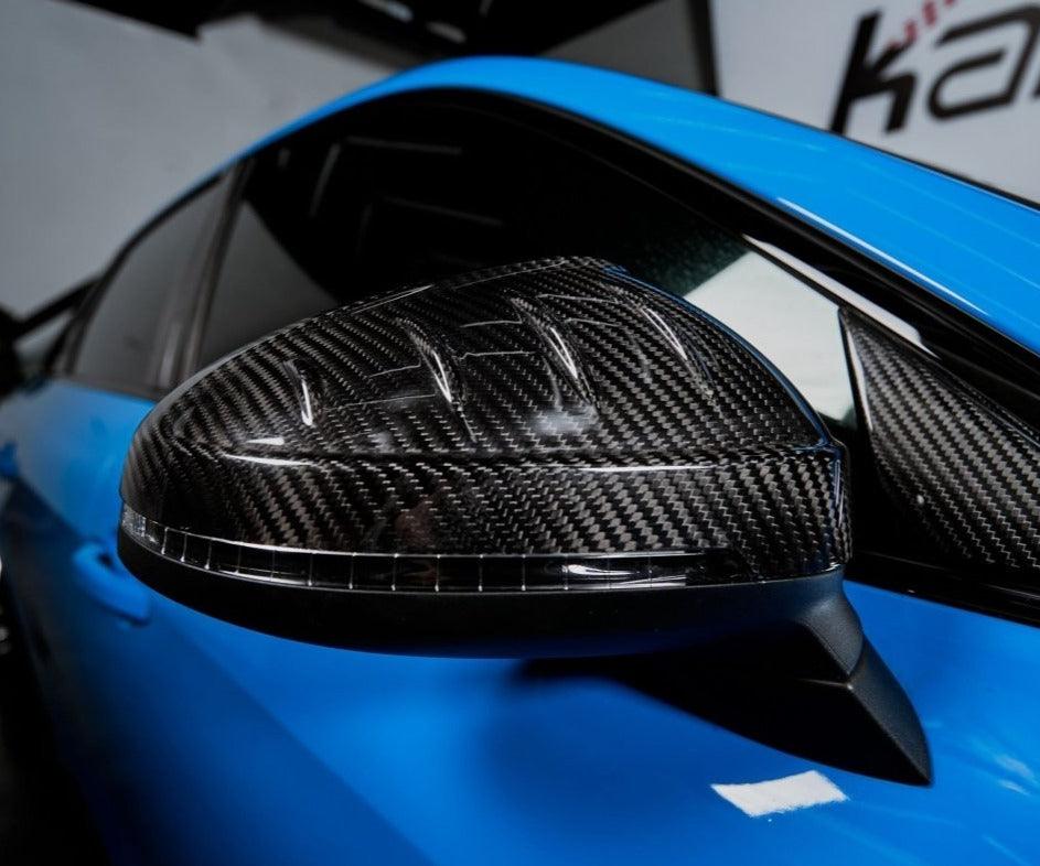 ครอบกระจกมองข้าง Carbon Fiber Audi RS5 S5 A5 RS4 S4 A4 B9 / B9.5 ทรง Karbel ปี 2017-ON