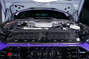 ชุดแต่งห้องเครื่อง Carbon Fiber Audi RS5 B9.5 ทรง Karbel ปี 2020-2025