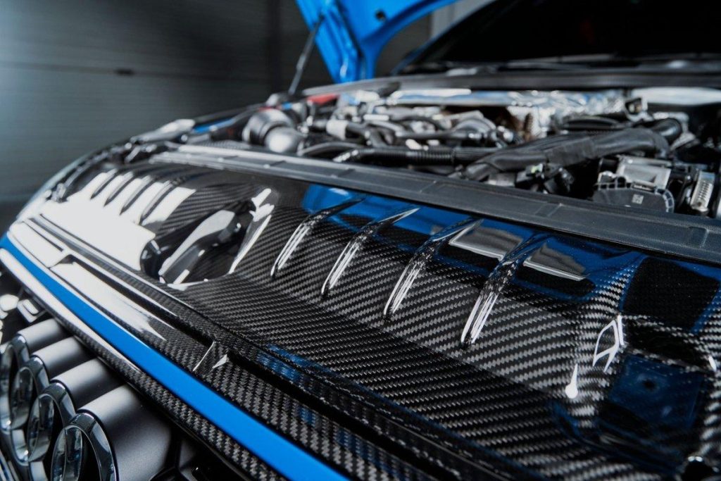 ชิ้นตกแต่งคาร์บอน Carbon Fiber Audi S4 A4 S Line B9.5 ทรง Karbel S-Line ปี 2020-ON