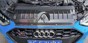 ชิ้นตกแต่งคาร์บอน Carbon Fiber Audi S4 A4 S Line B9.5 ทรง Karbel S-Line ปี 2020-ON