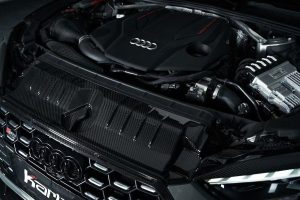 ชุดแต่งห้องเครื่อง Carbon Fiber Audi S5 A5 B9.5 ทรง Karbel ปี 2020-2025