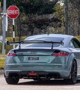 ดิฟฟิวเซอร์ Carbon Fiber Audi TTS TT S-Line ทรง Karbel S-Line